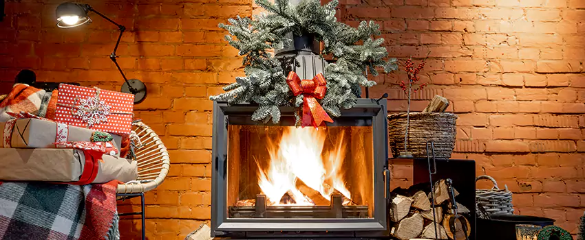 Travis Industries Linear Gas Fireplace Installation in South Euclid, Ohio